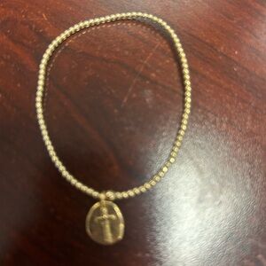 E Newton charm bracelet